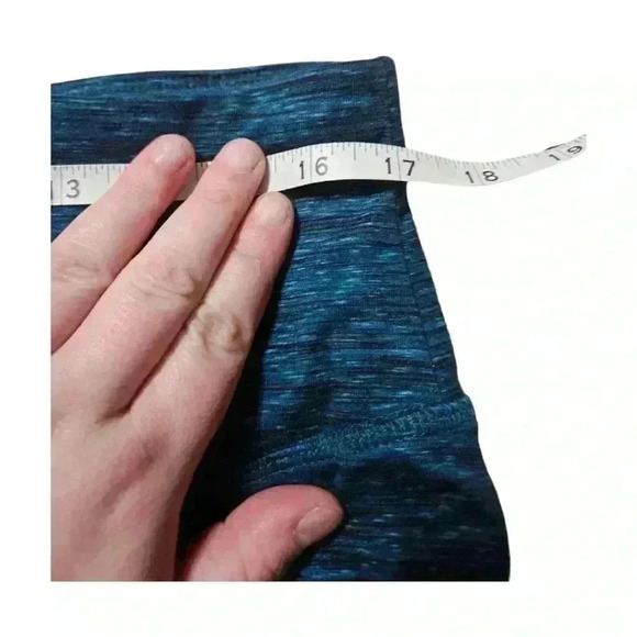 Athletic works heathered blue leggings! - Picture 3 of 5